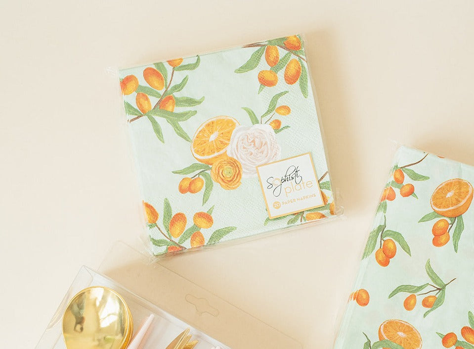 Mimosa Cocktail Napkins 20ct