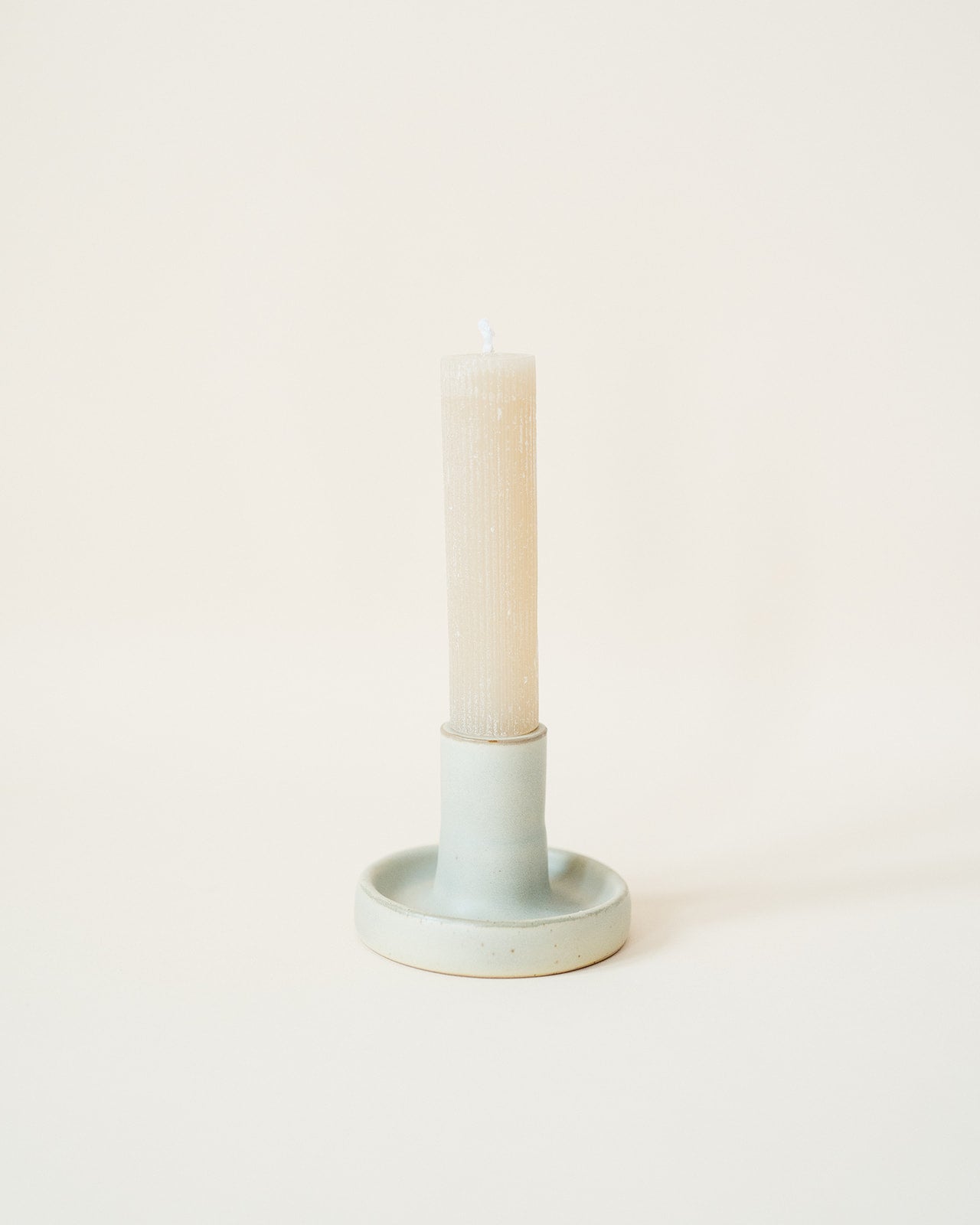 Stoneware Taper Holder