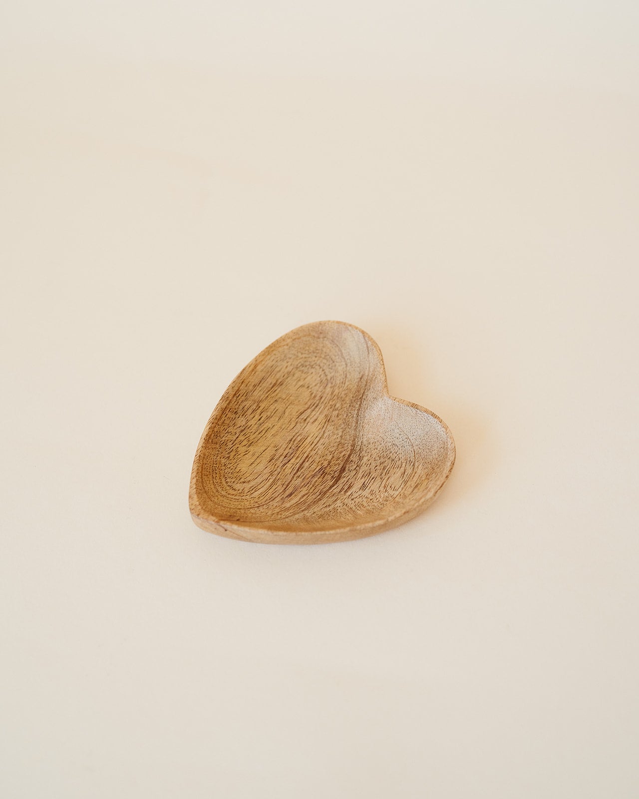 Mango Wood Heart Dish