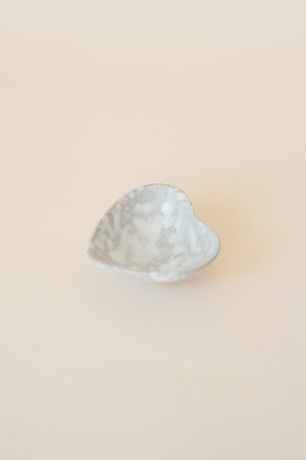Stoneware Heart Dish