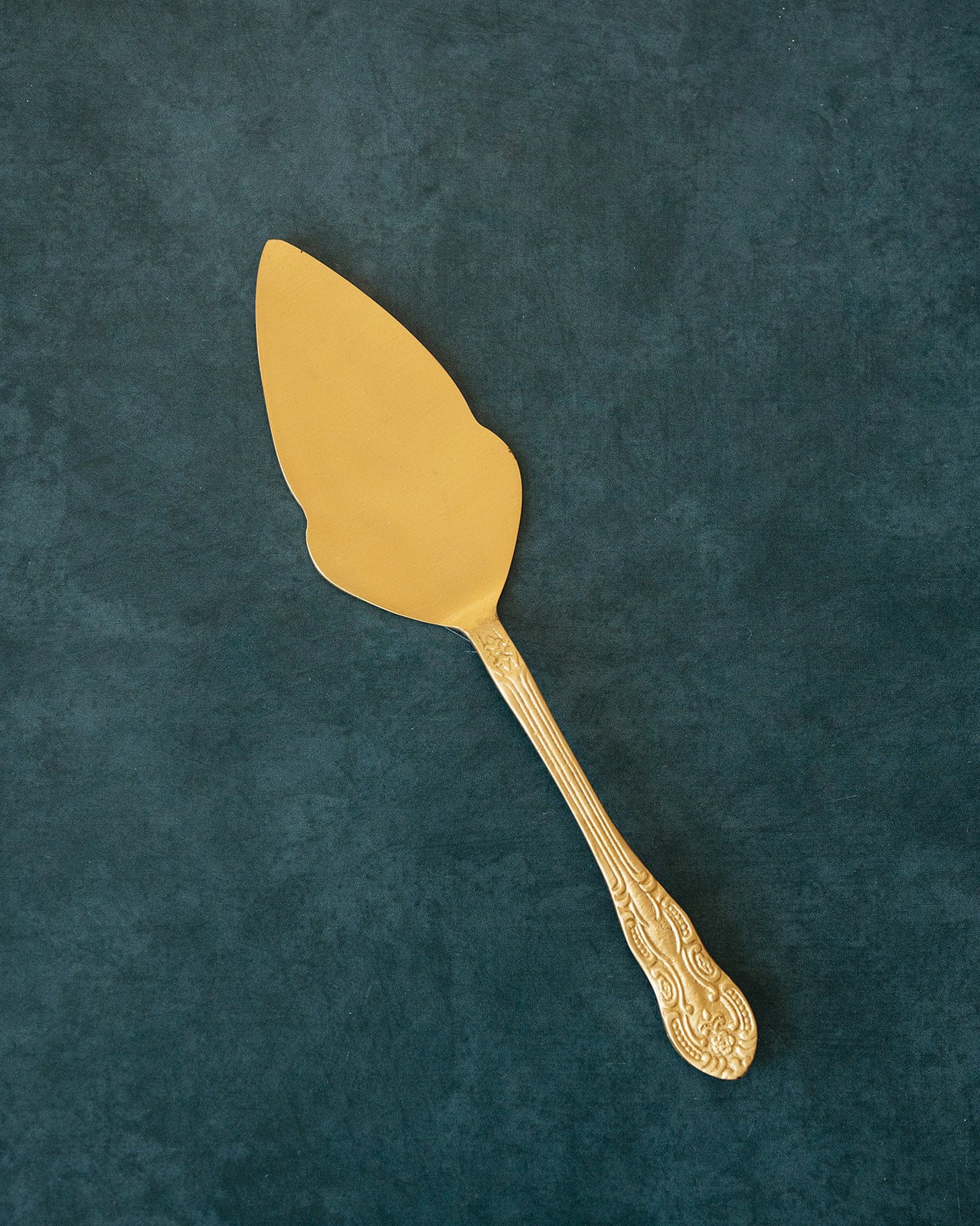 Brass Cake Server