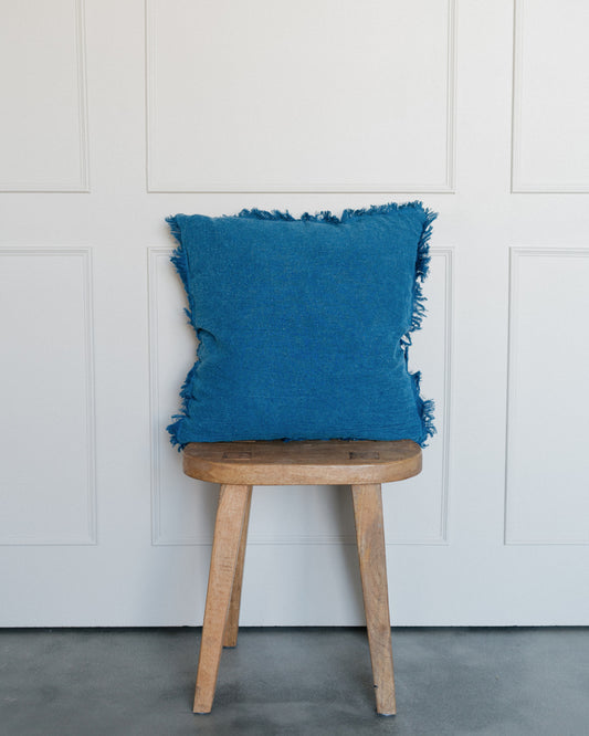 20" Stonewashed Linen Pillow
