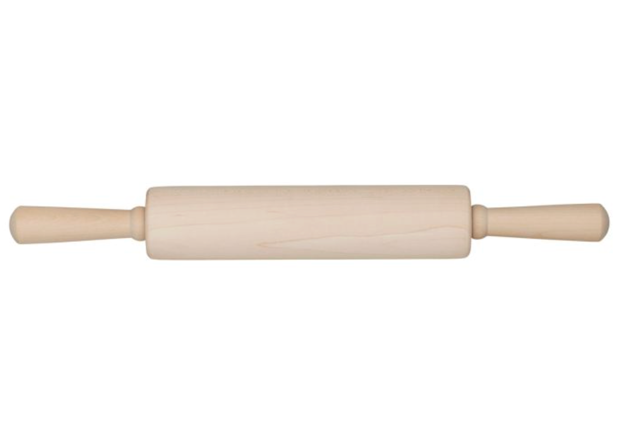 Hardwood Rolling Pin 10"