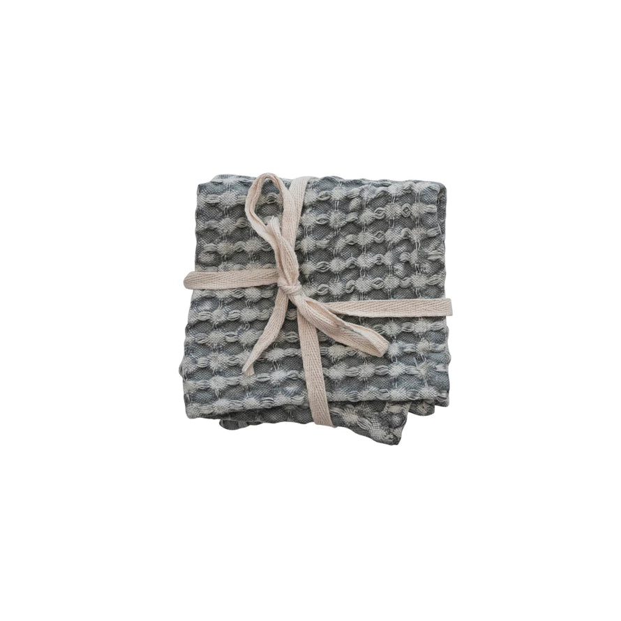 Cotton Waffle Weave Towel s/3