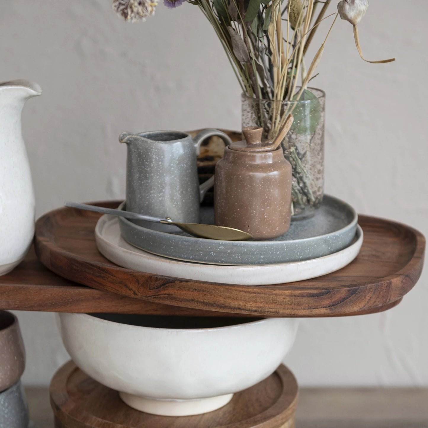 6oz Stoneware Creamer & Sugar Set