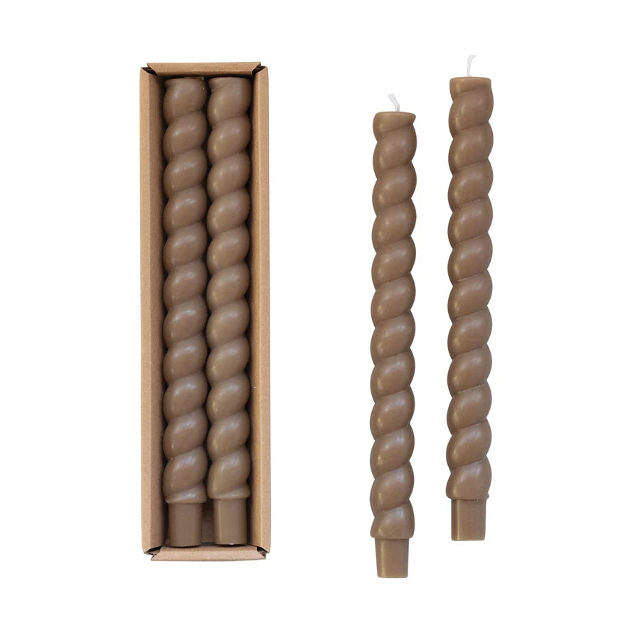Twisted Taper Candles/2