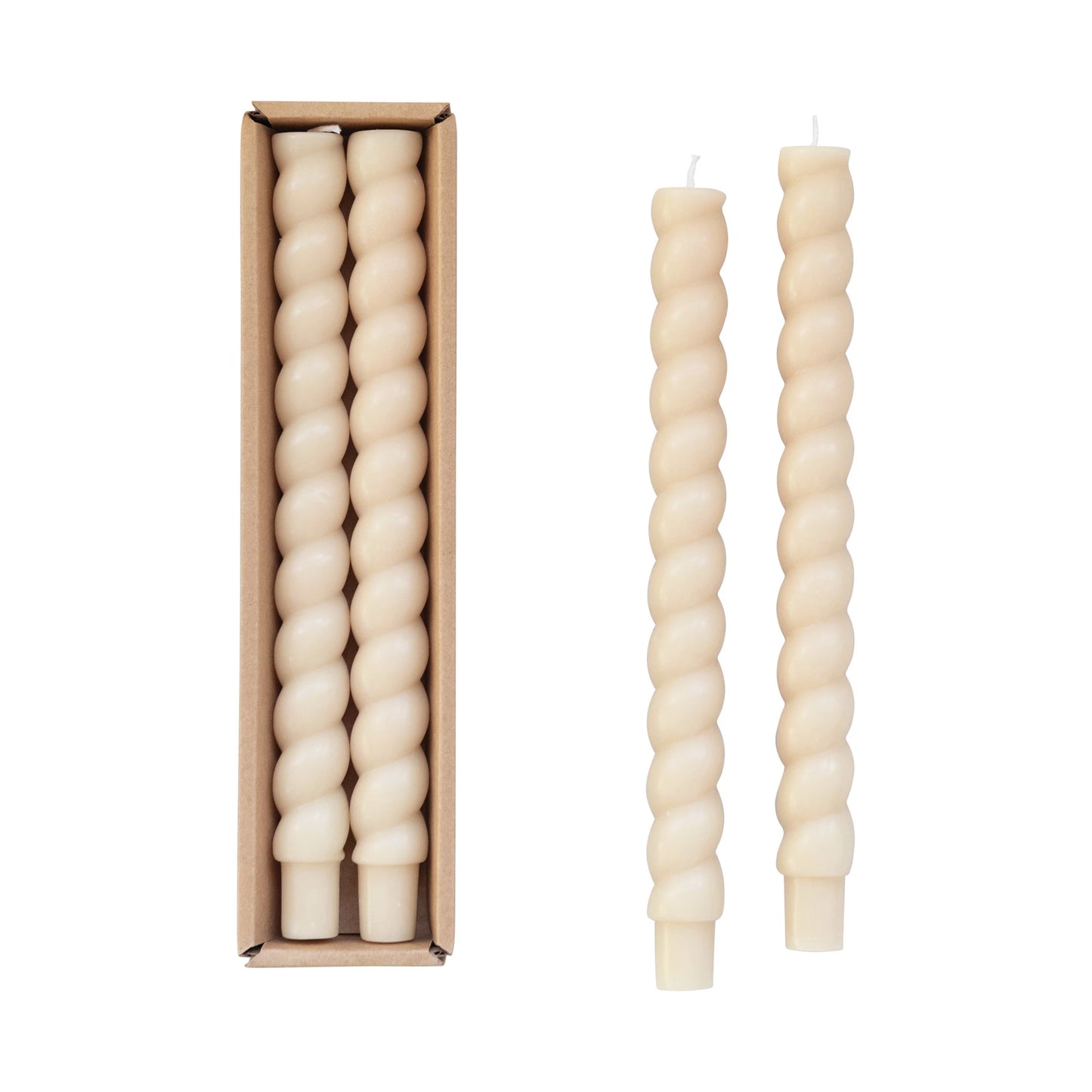 Twisted Taper Candles/2