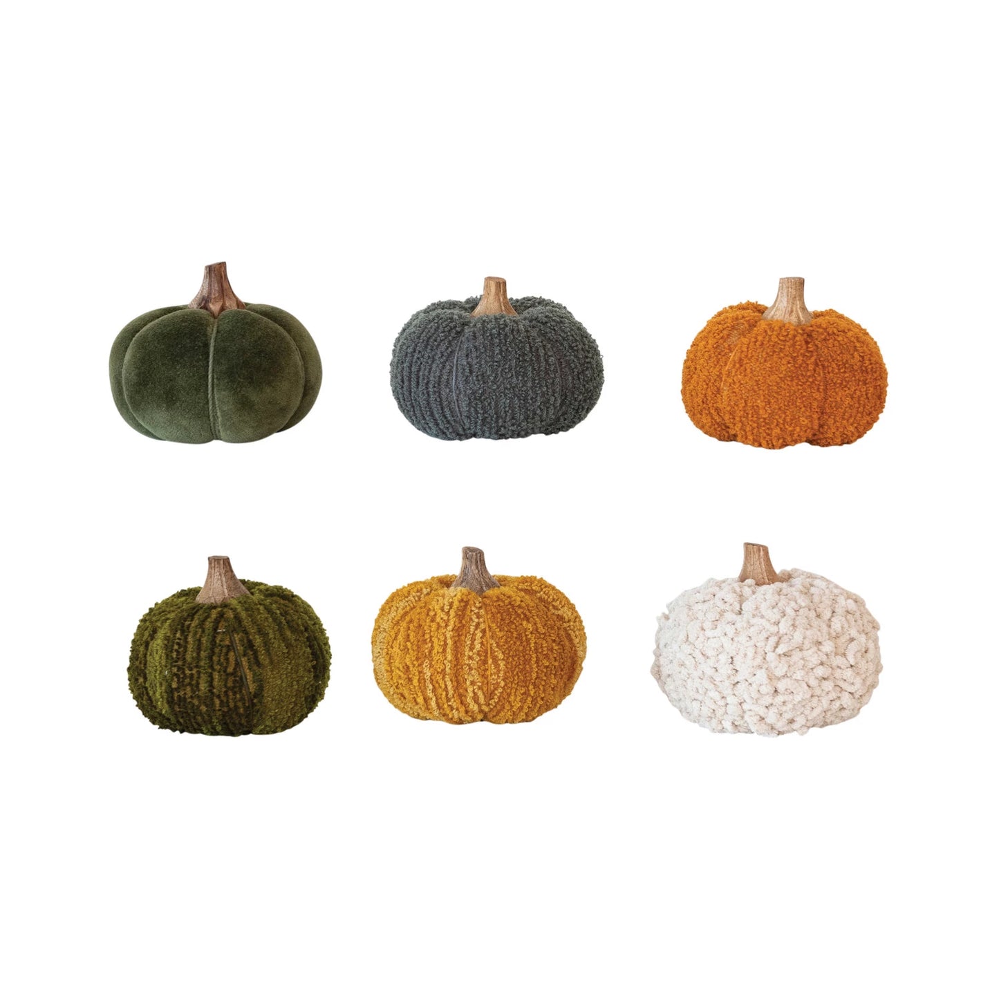 Boucle/Velvet Pumpkin