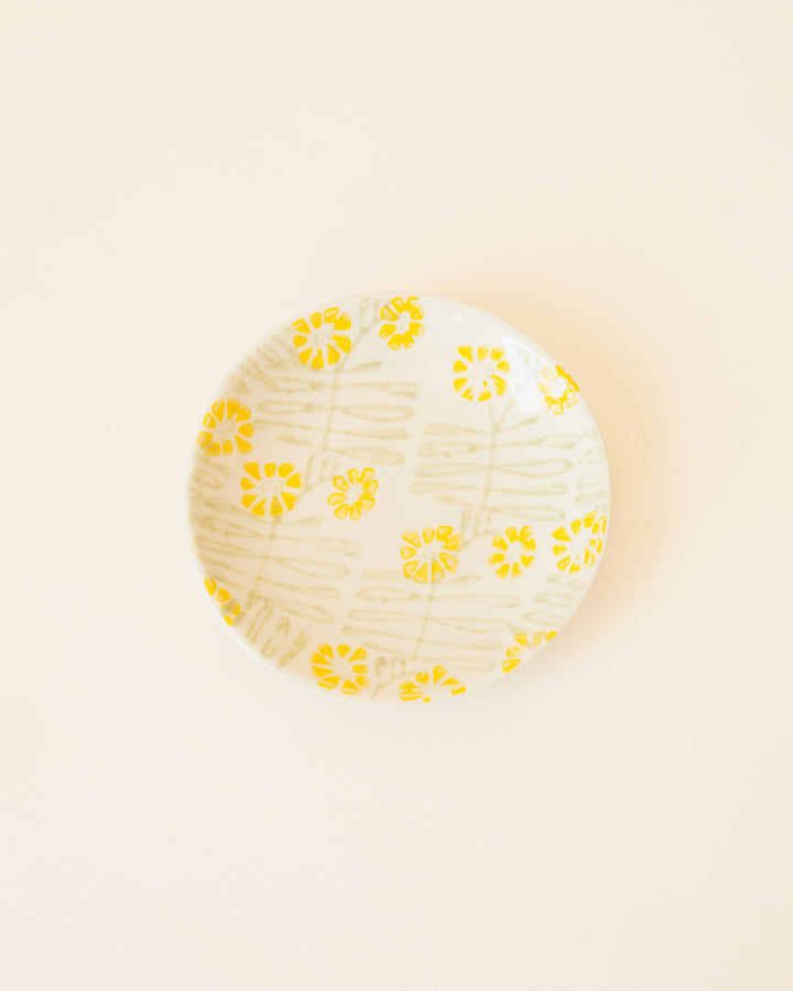 Buttercup Stoneware Plate