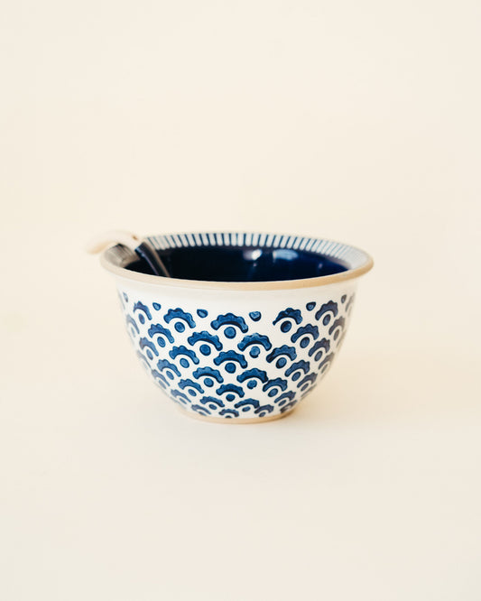 Indigo Salsa Bowl