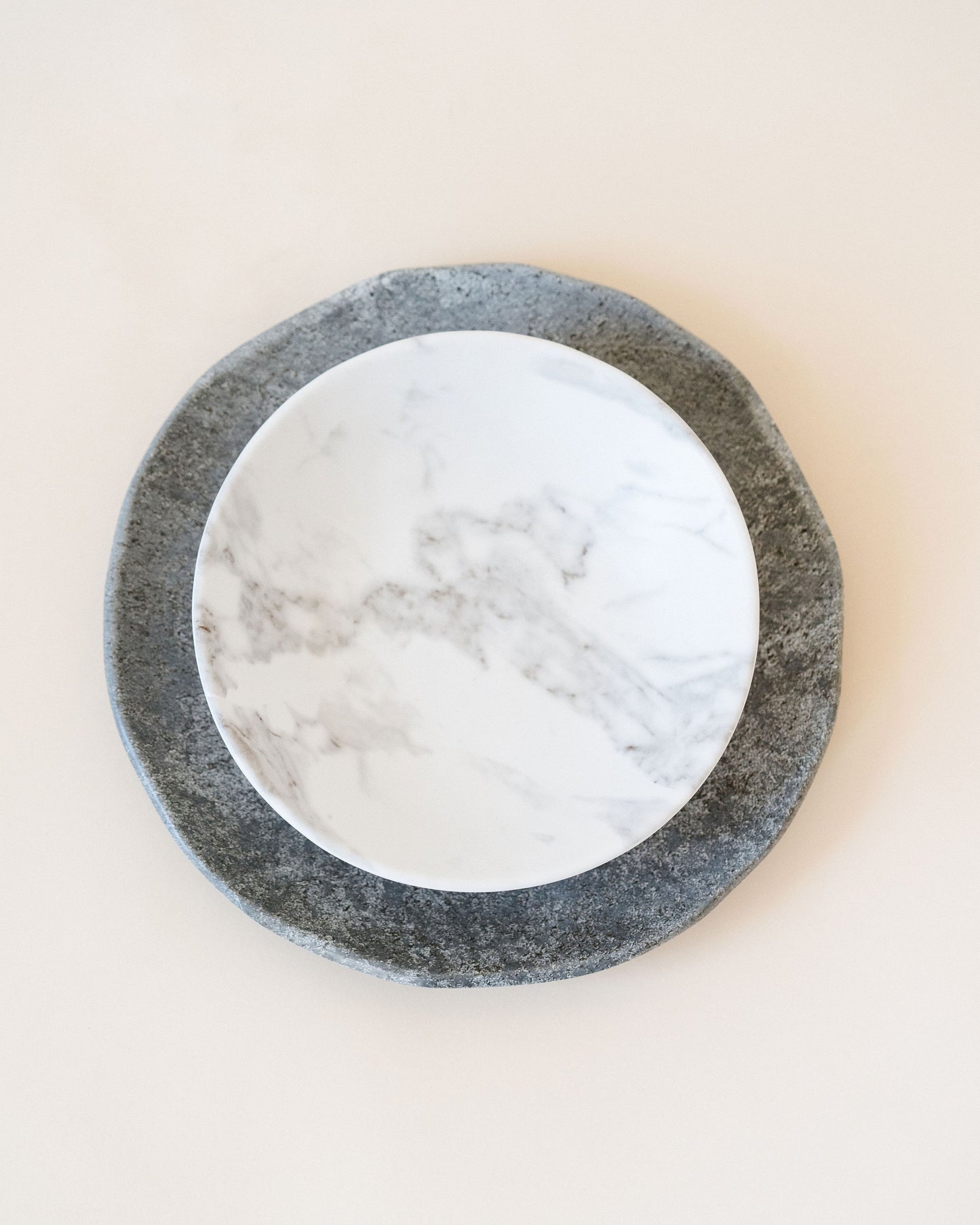 Marble Salad Plate