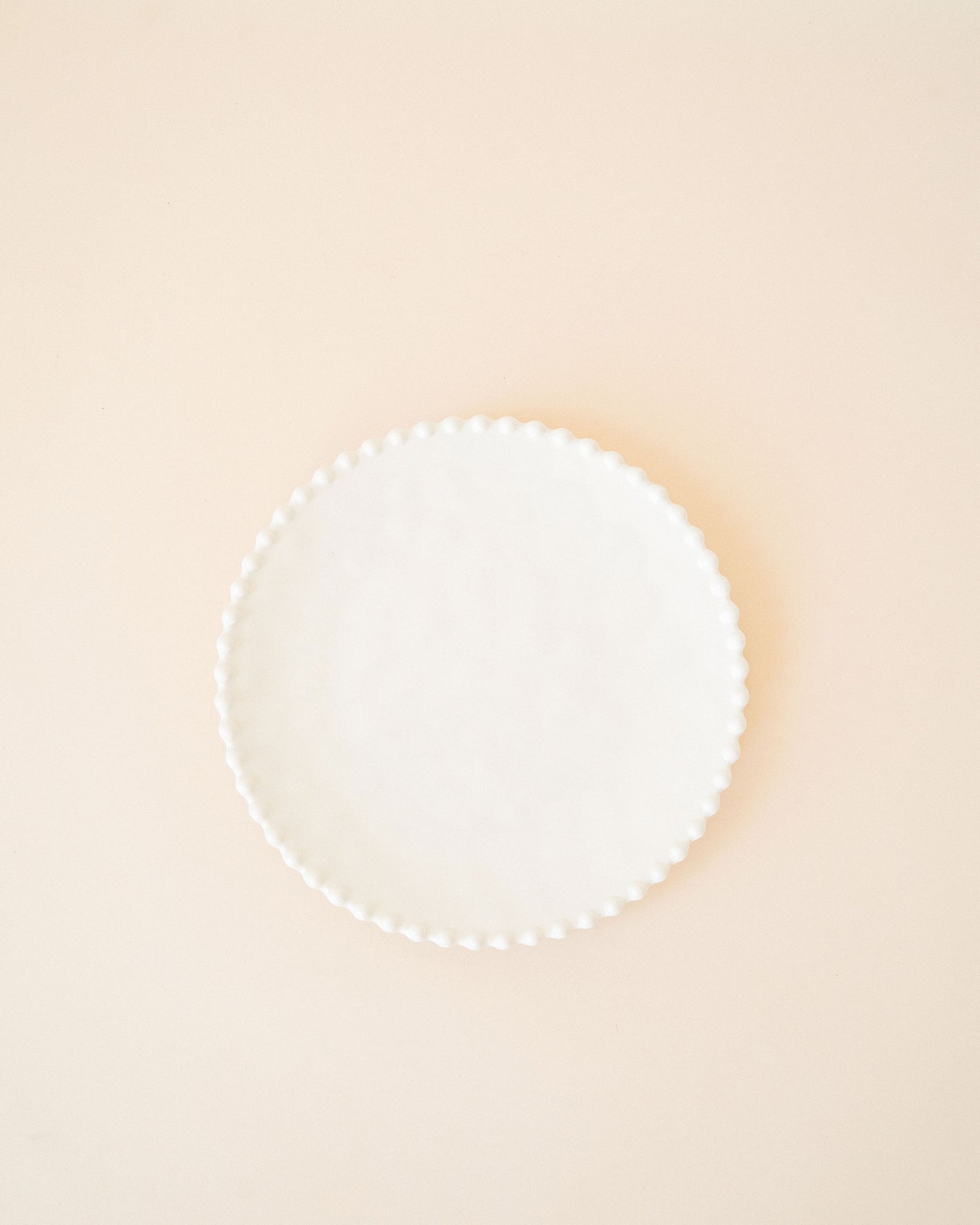 Beaded Pearl Salad plate