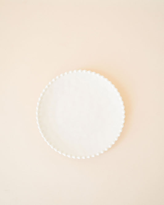 Beaded Pearl Salad plate
