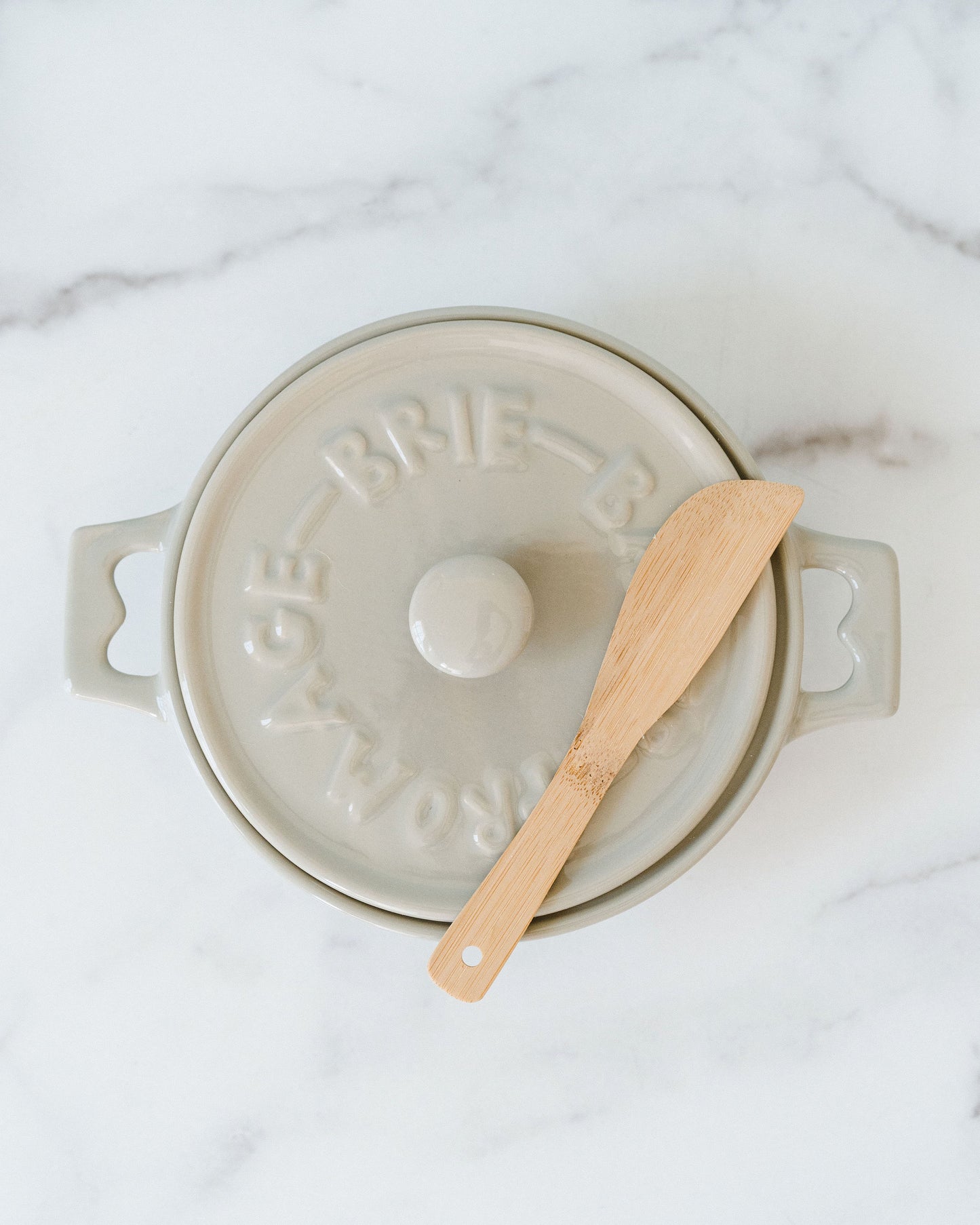brie baker and bamboo w/spreader