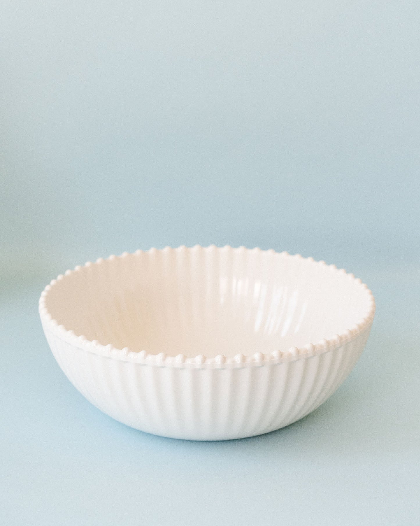 Beaded Pearl Serving Bowl