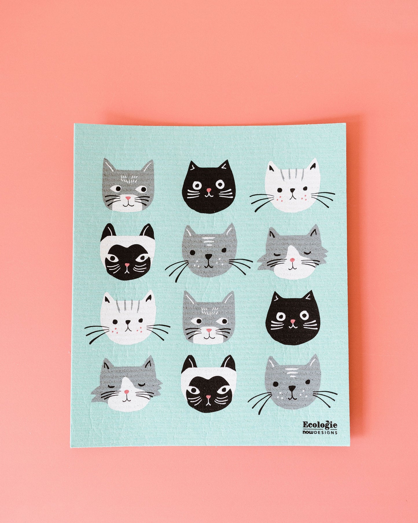 Cats Meow Swedish Towel