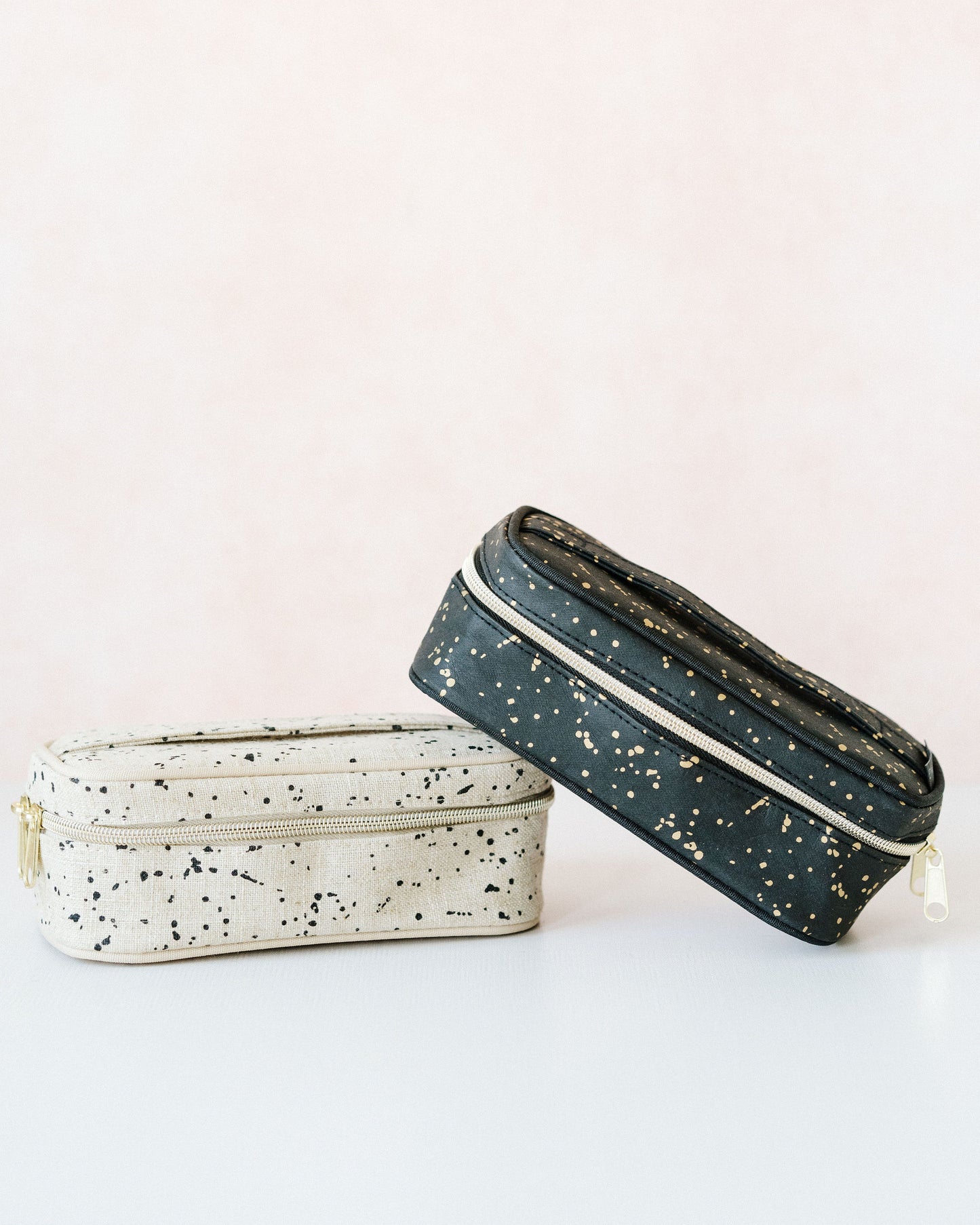Splatter Linen Poche