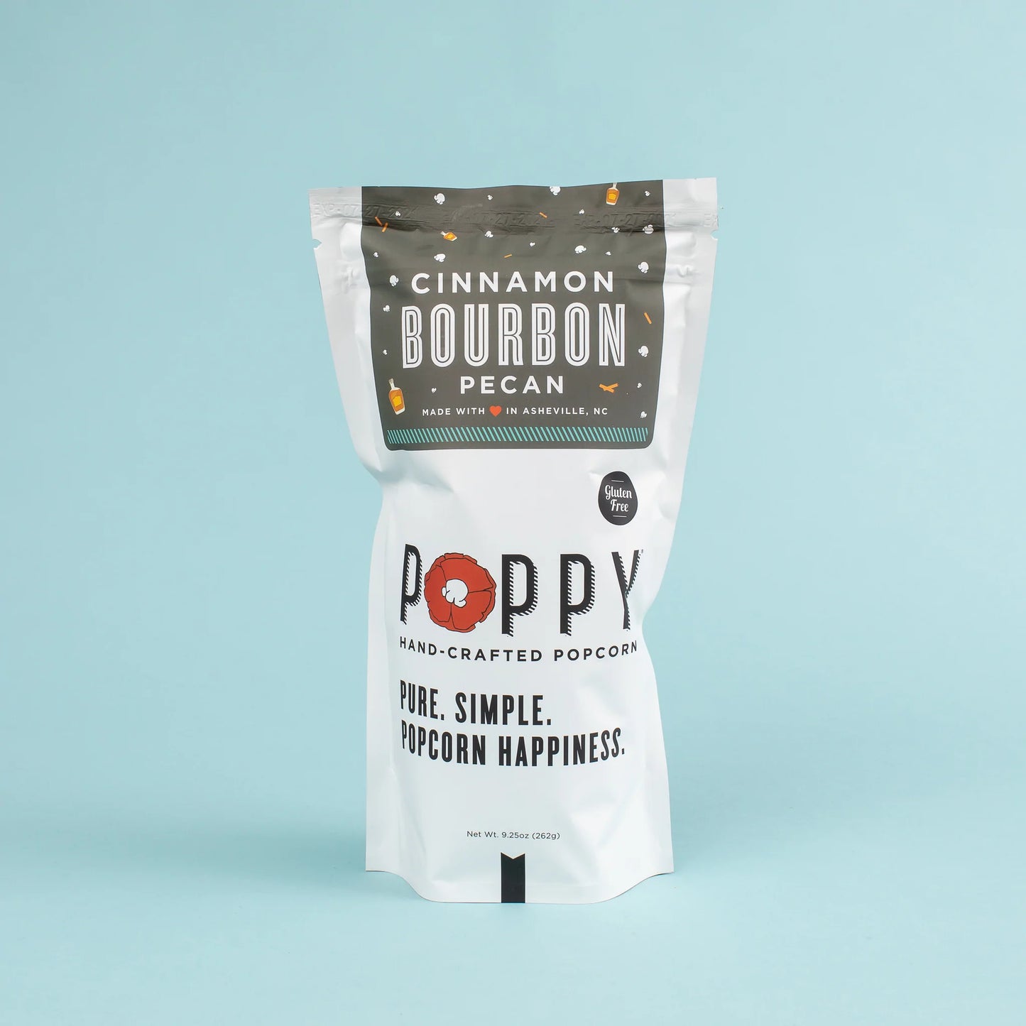 Cinnamon Bourbon Pecan Popcorn
