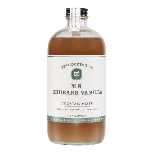 Rhubarb Vanilla Cocktail Mixer