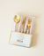 Gold/Blush Reusable Plastic Cutlery