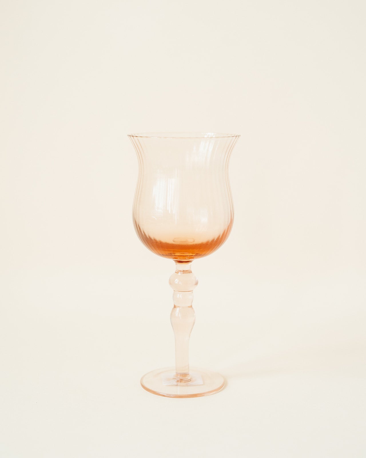 Pink Wine Glass