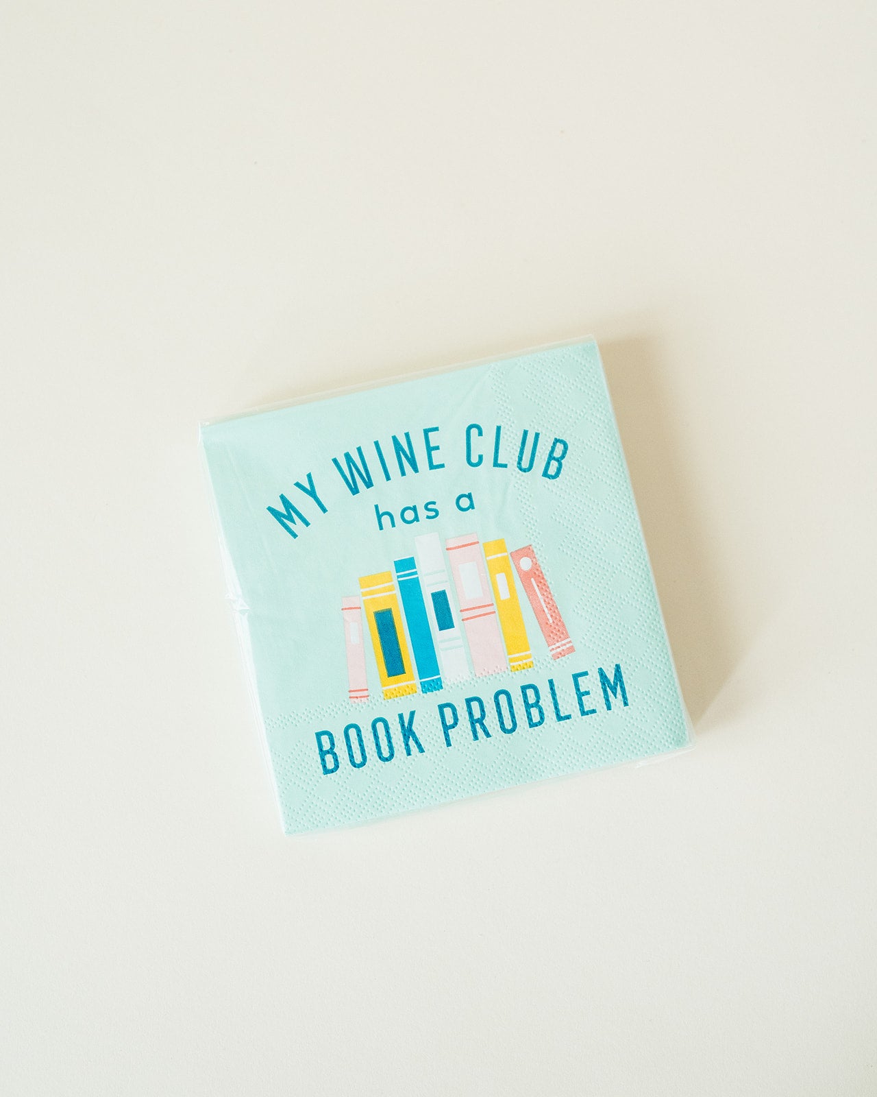 Book Club Wine Label Napkins