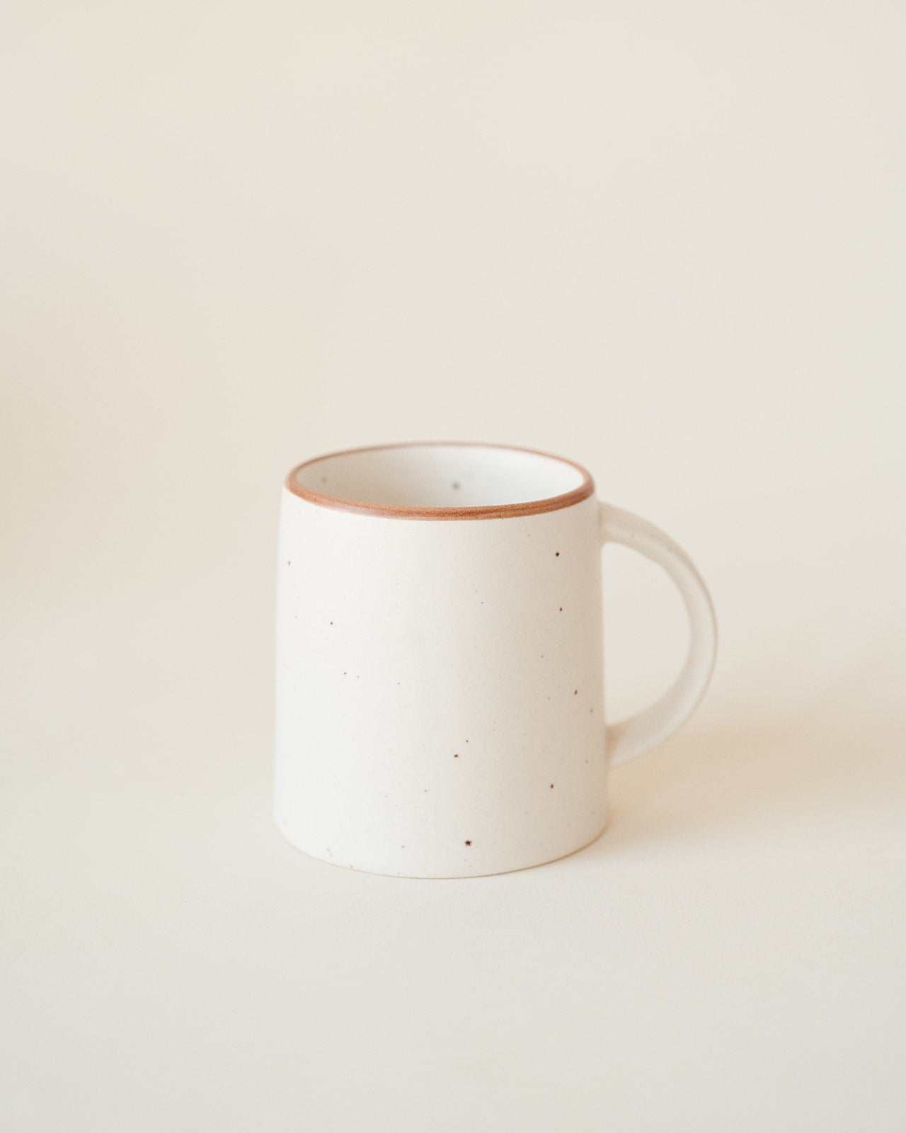 10oz Cream Speckled Mug
