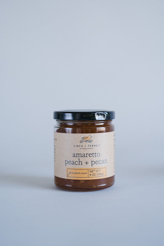 Amaretto Peach Pecan Preserve