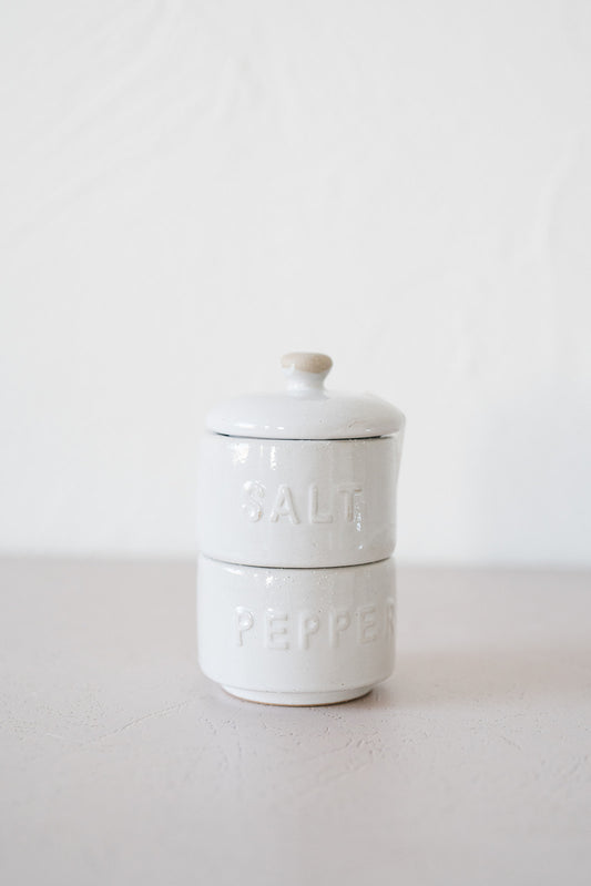 Stacked Salt & Pepper Set