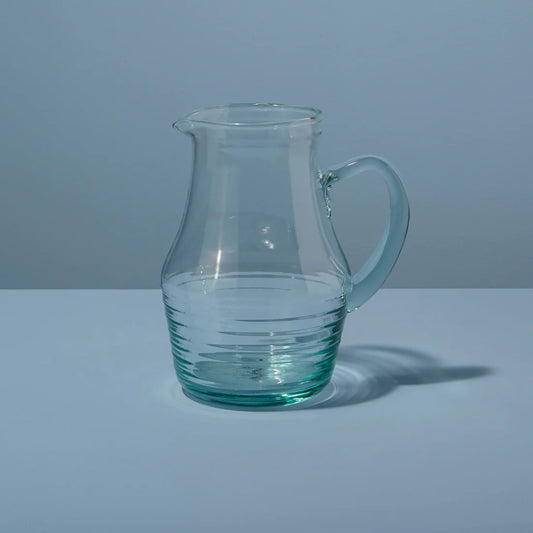 Recycled Glass Rings Pitcher