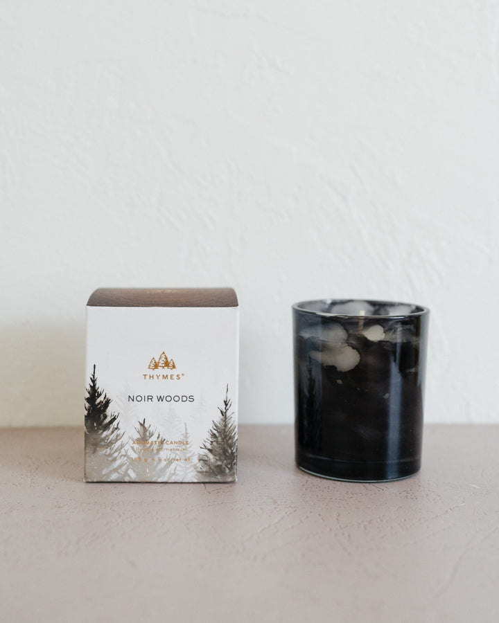 Noir Wood Box Candle