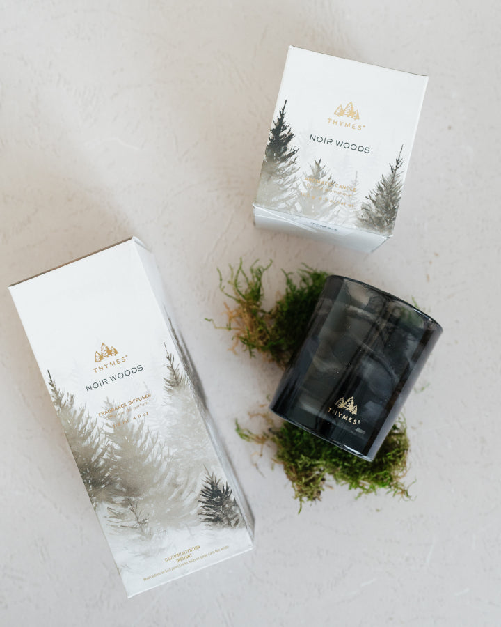 Noir Wood Box Candle