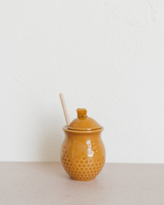 Gold Honey Jar
