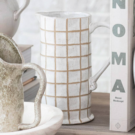 46oz Plaid Pitcher