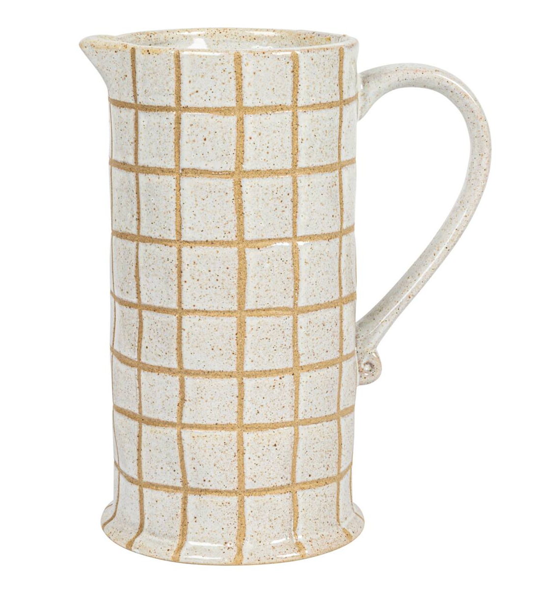 46oz Plaid Pitcher