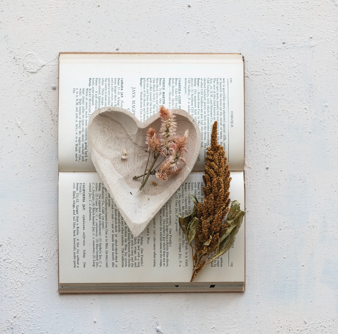 Paulownia Wood Heart Dish