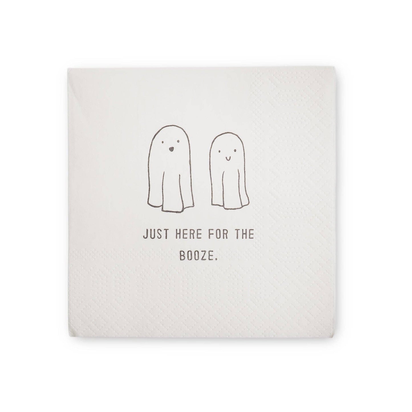 Just Here For The Boo's Cocktail Napkin