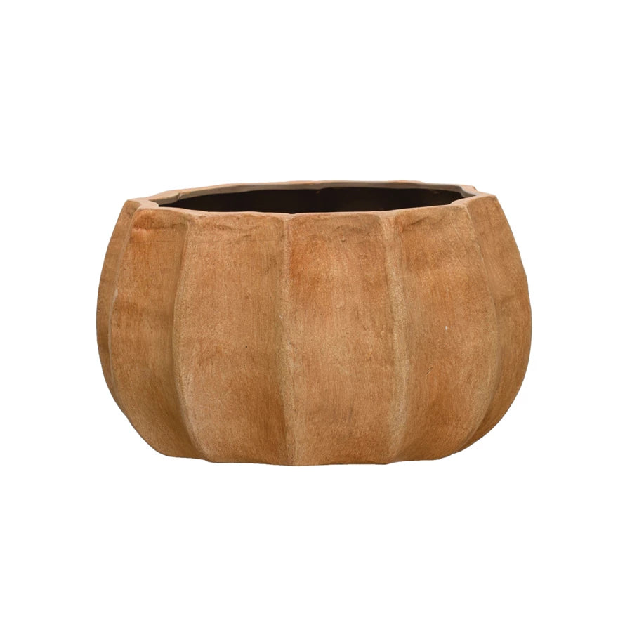 Terracotta Fluted Planter