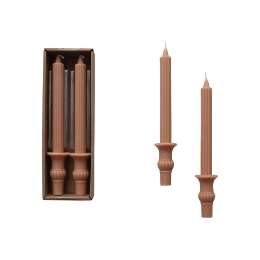 Pleated Taper with Base Candles s/2