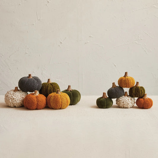 Boucle/Velvet Pumpkin