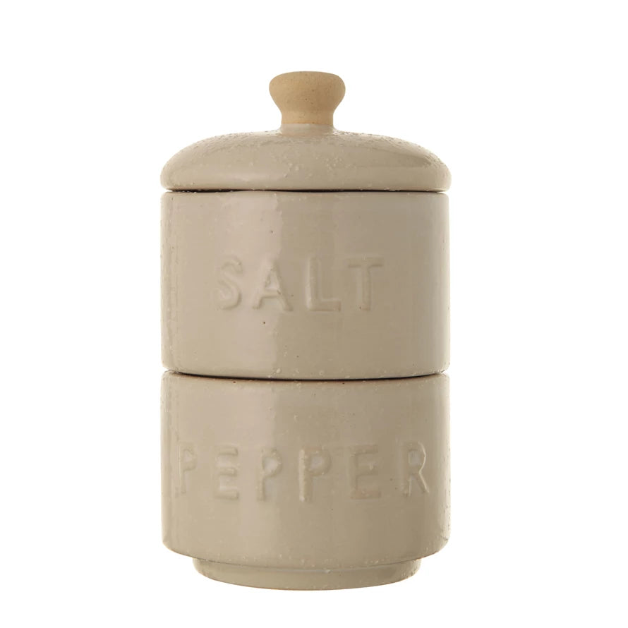 Stacked Salt & Pepper Set