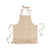 Yellow Striped Ruffle Apron
