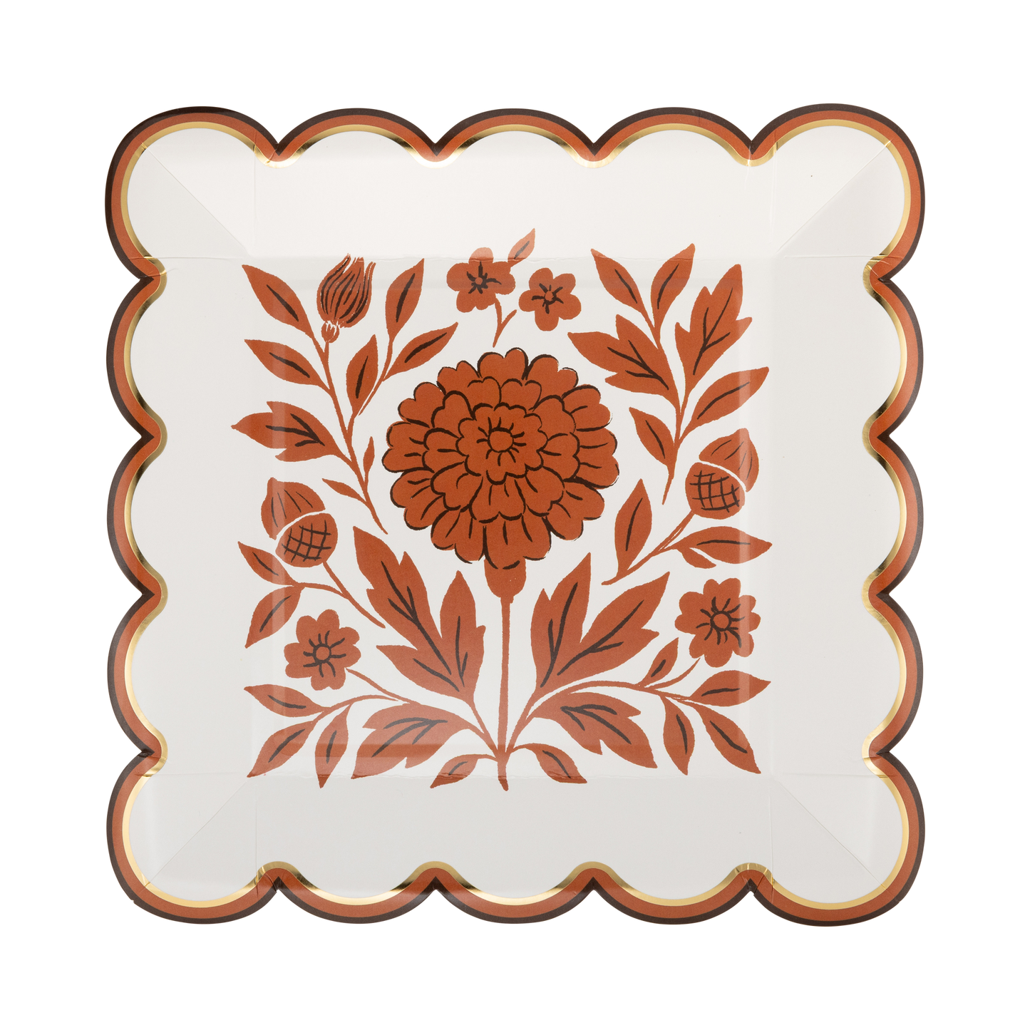Fall Marigold 8" Plate
