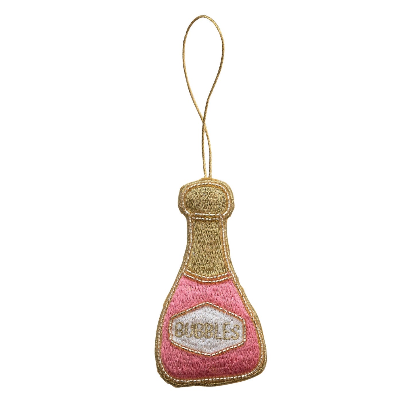 Bubbles Champagne Ornament