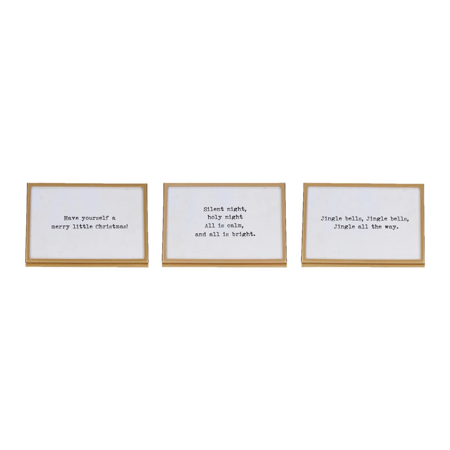 4x6 Gold Metal Frame