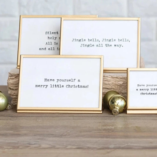 4x6 Gold Metal Frame