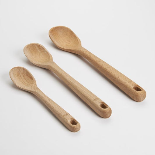 3 Piece Wooden Spoon Set