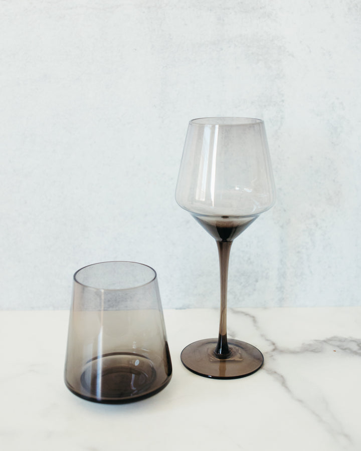 Smoke Wine Glass - Shop The Butler's Pantry