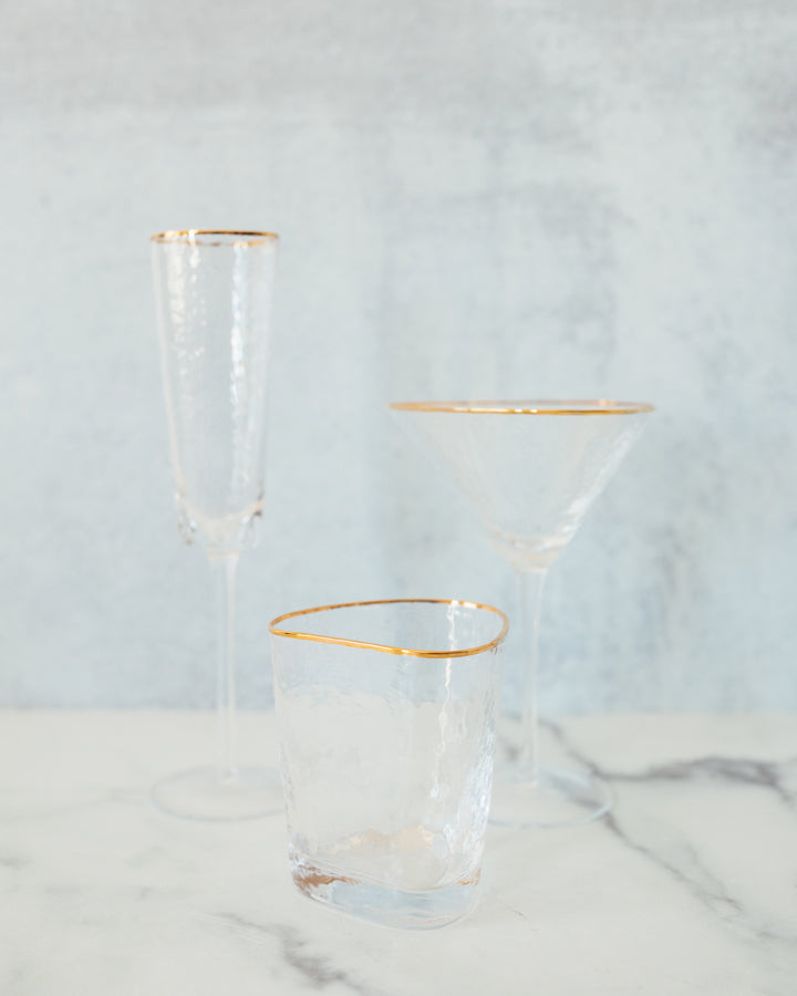 Triangular Champagne Flute