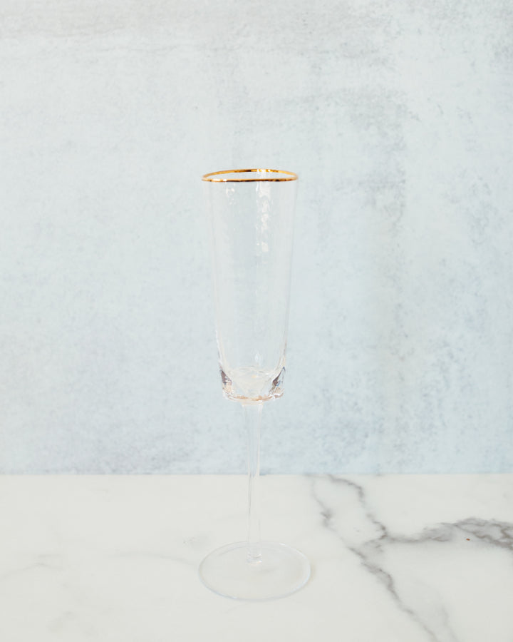 Triangular Champagne Flute